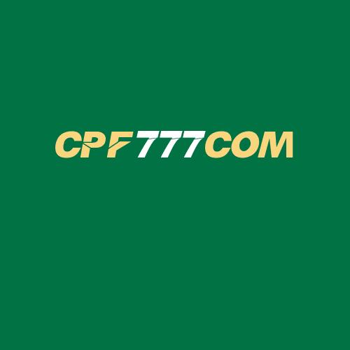 Logo da CPF777COM