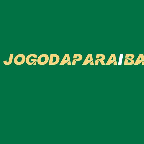 Logo da JOGODAPARAíBA